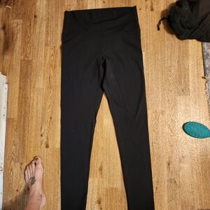 Black High-Waisted Leggings
